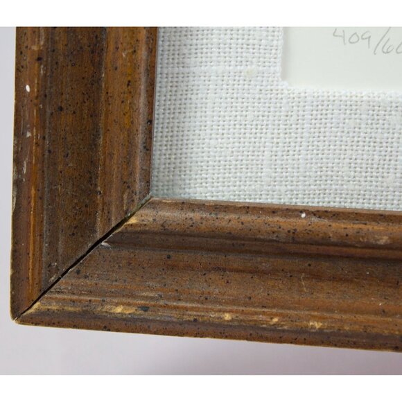 Paul VerBurg Signed Plains Indian Chief & Eagle Framed Print 409/600 - Picture 6 of 7